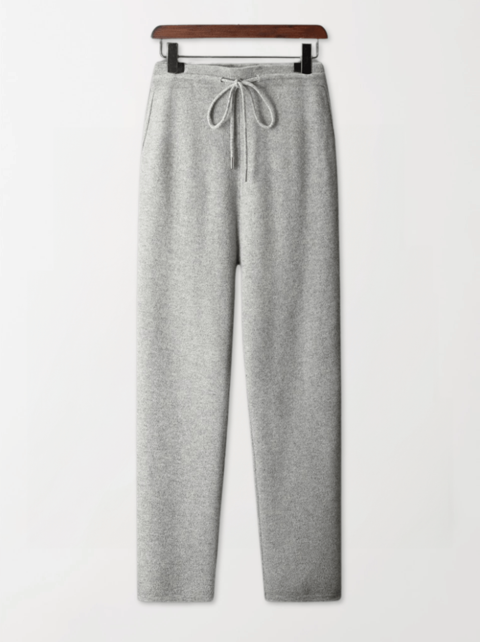 Classic Wool Drawstring Sweatpants - Louvelle