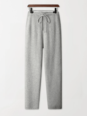 Classic Wool Drawstring Sweatpants - Louvelle