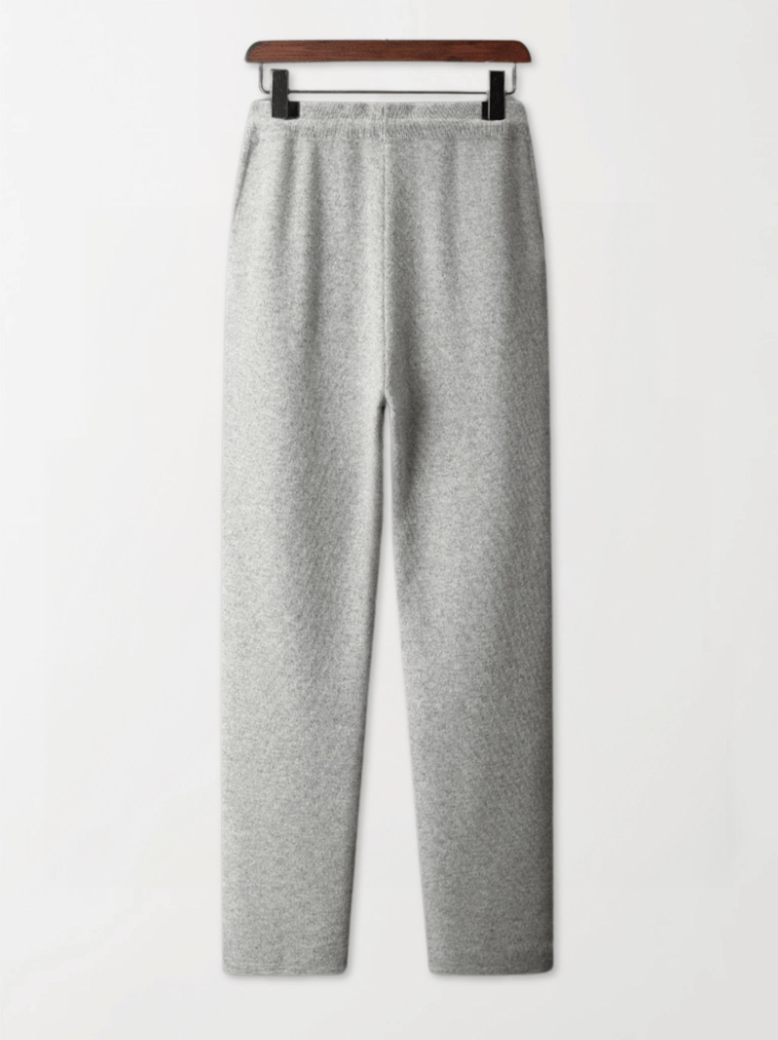 Classic Wool Drawstring Sweatpants - Louvelle