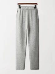 Classic Wool Drawstring Sweatpants - Louvelle