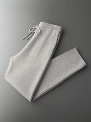 Classic Wool Drawstring Sweatpants - Louvelle