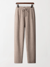 Classic Wool Drawstring Sweatpants - Louvelle