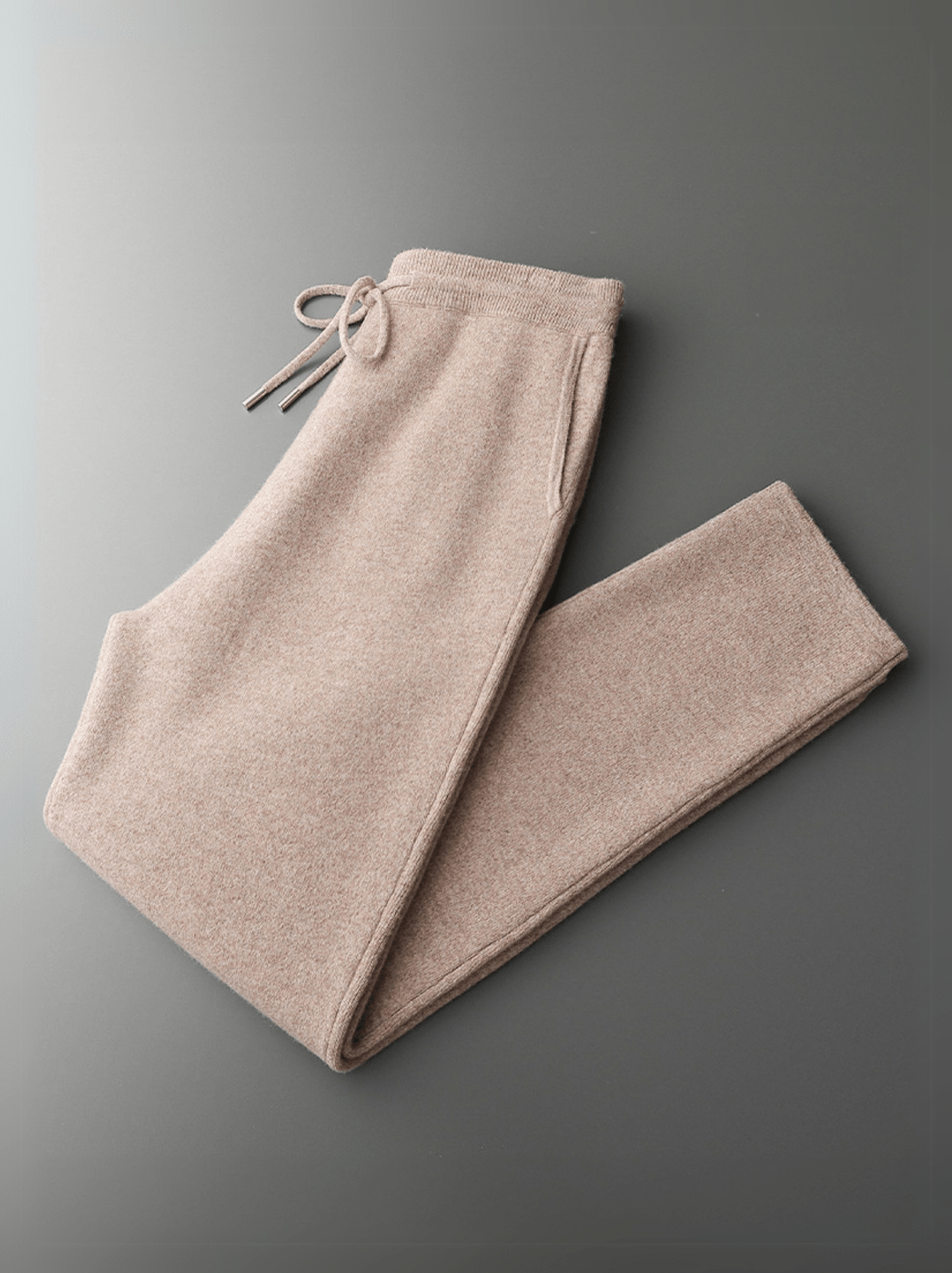 Classic Wool Drawstring Sweatpants - Louvelle
