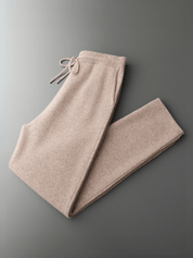 Classic Wool Drawstring Sweatpants - Louvelle