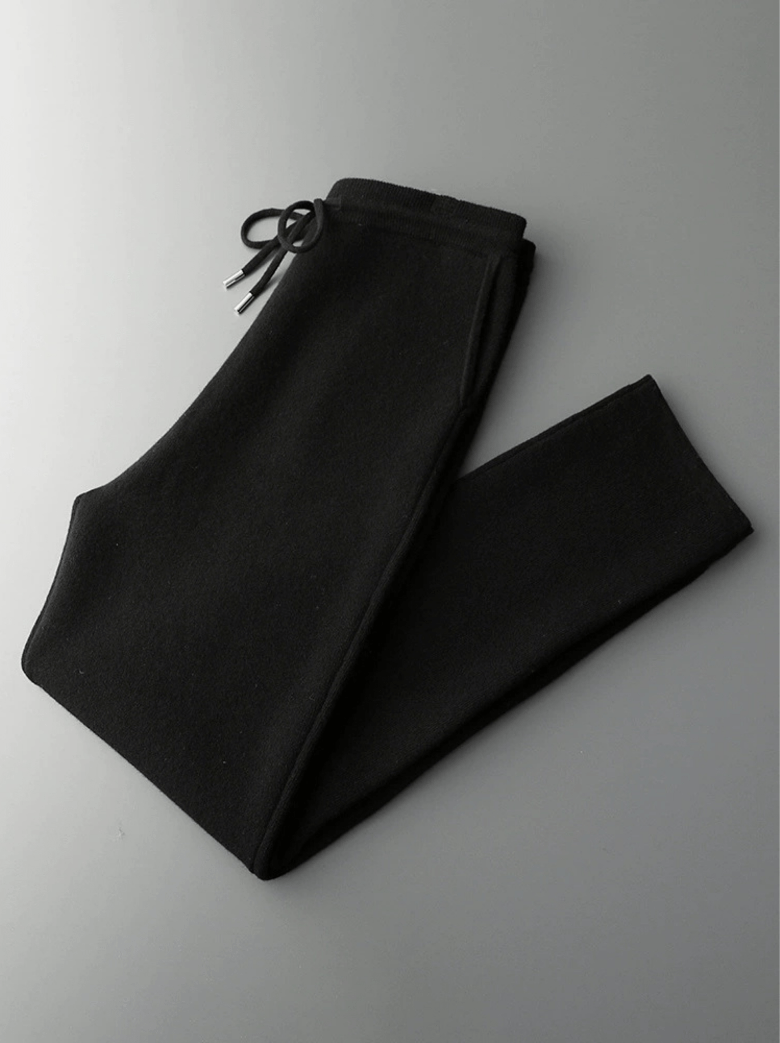 Classic Wool Drawstring Sweatpants - Louvelle