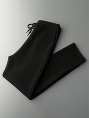 Classic Wool Drawstring Sweatpants - Louvelle
