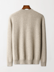 Lightweight Wool Zip Cardigan - Louvelle