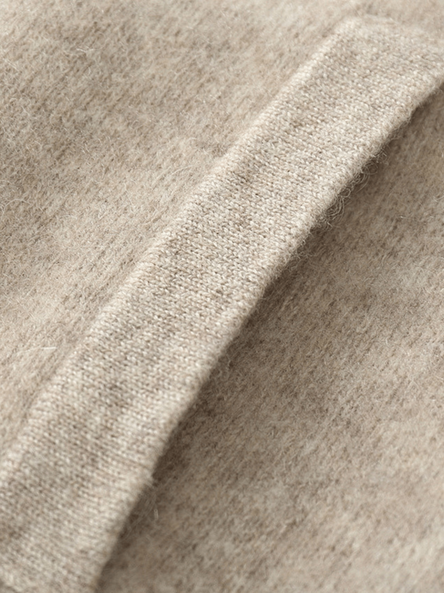 Lightweight Wool Zip Cardigan - Louvelle