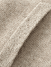 Lightweight Wool Zip Cardigan - Louvelle
