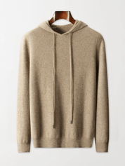 Lightweight Wool Hoodie No - Zip - Louvelle