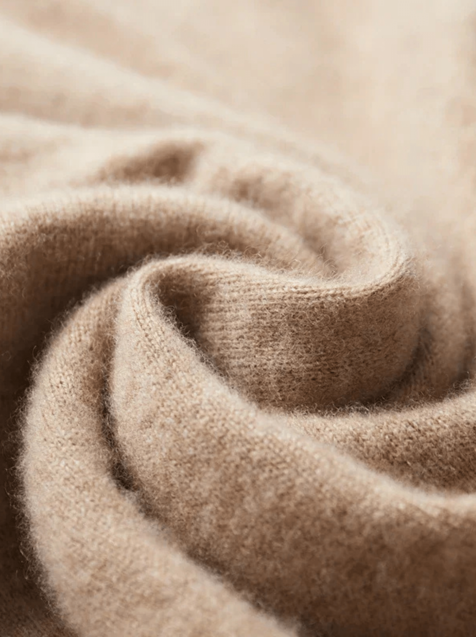 Lightweight Wool Hoodie No - Zip - Louvelle