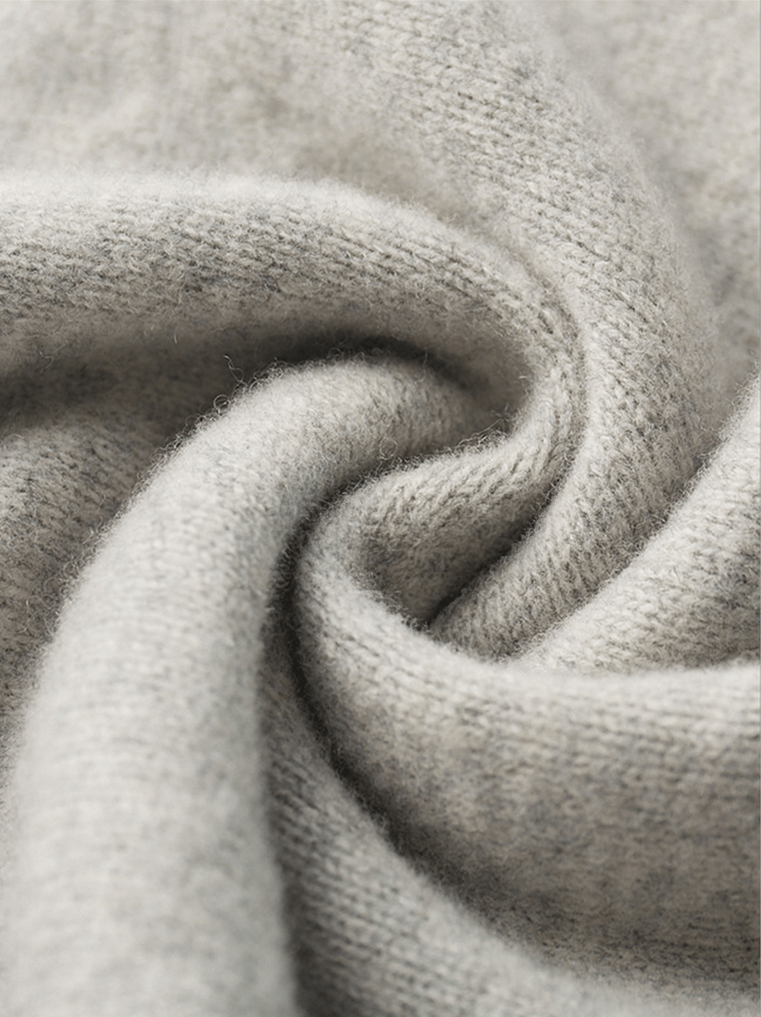 Multi Color Wool Hoodie No - Zip - Louvelle