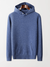Multi Color Wool Hoodie No - Zip - Louvelle