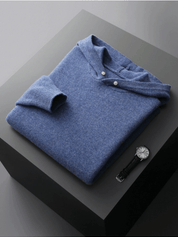 Multi Color Wool Hoodie No - Zip - Louvelle