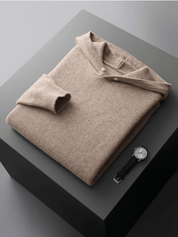 Multi Color Wool Hoodie No - Zip - Louvelle