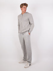 Zip - Up Wool Hoodie Comfort Set - Louvelle