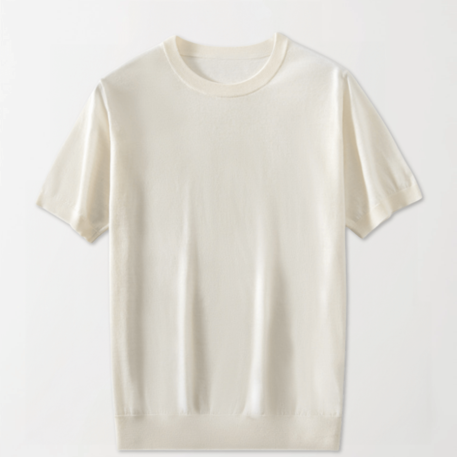 Casual Wool T-Shirt - Louvelle