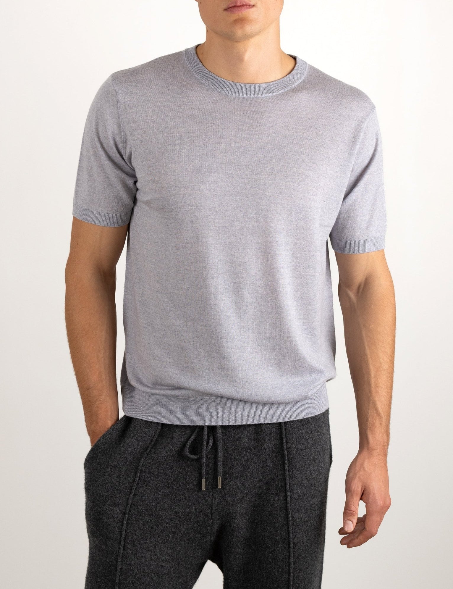 Casual Wool T-Shirt - Louvelle