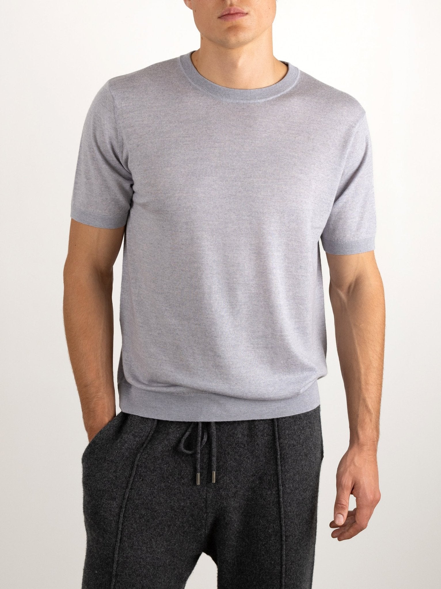 Casual Wool T-Shirt - Louvelle