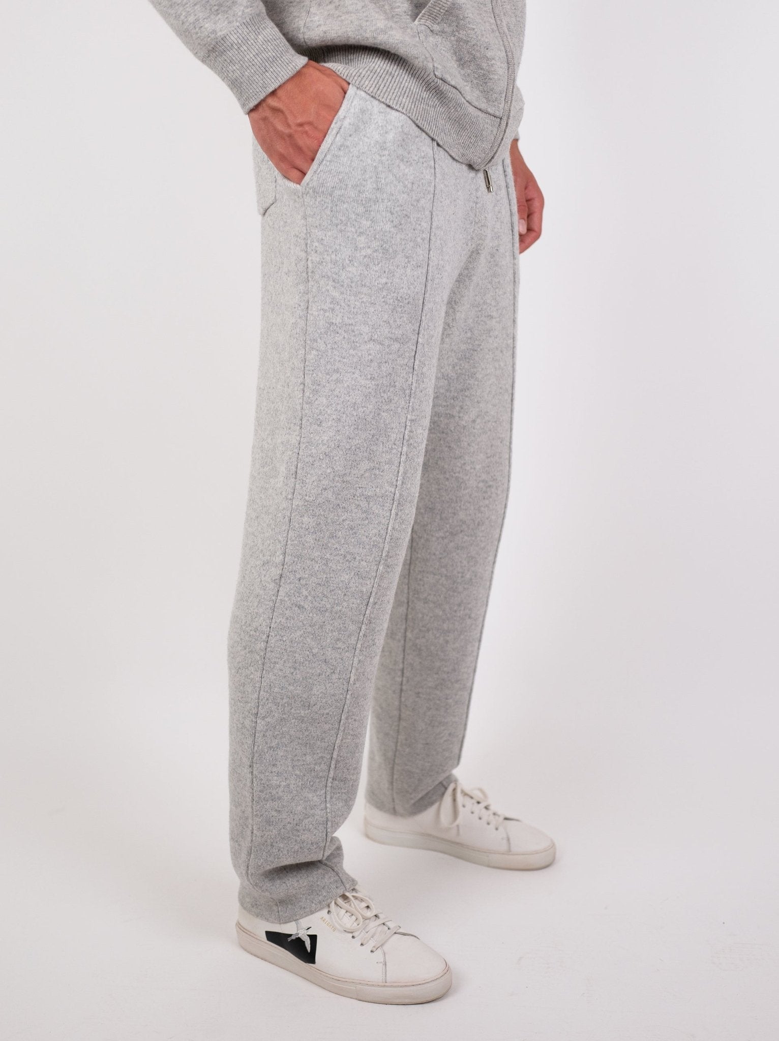 Zip - Up Wool Hoodie Comfort Set - Louvelle