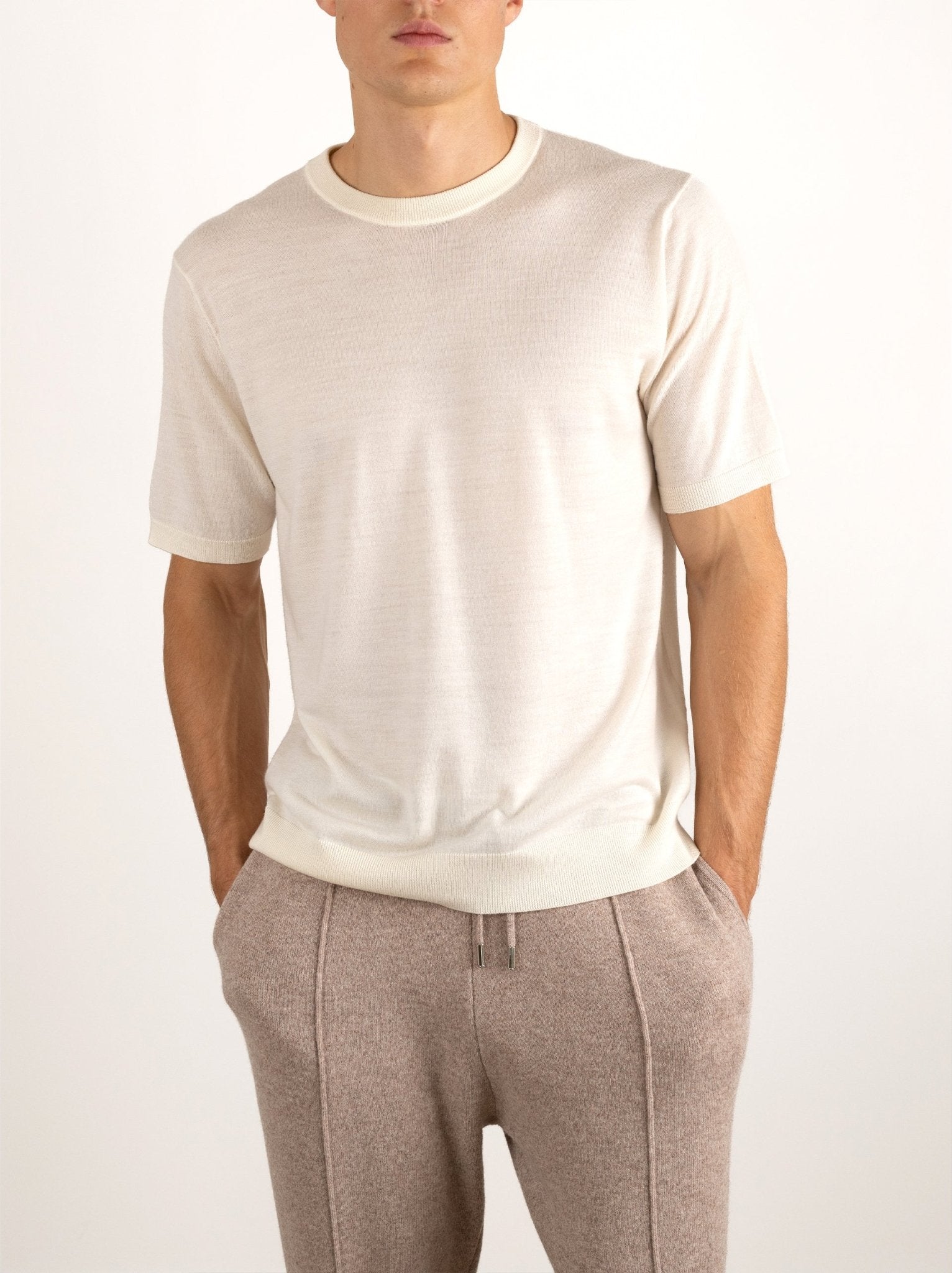 Casual Wool T-Shirt - Louvelle
