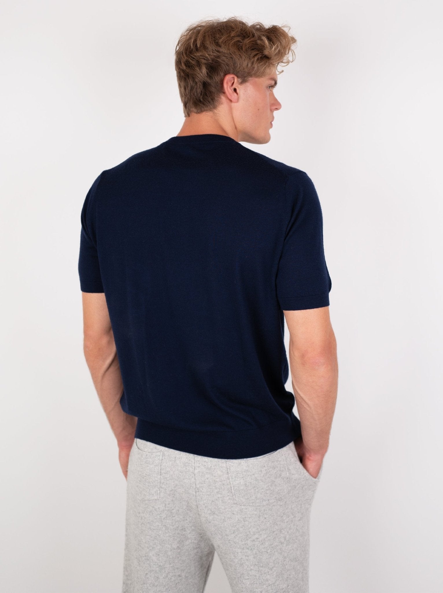 Casual Wool T-Shirt - Louvelle