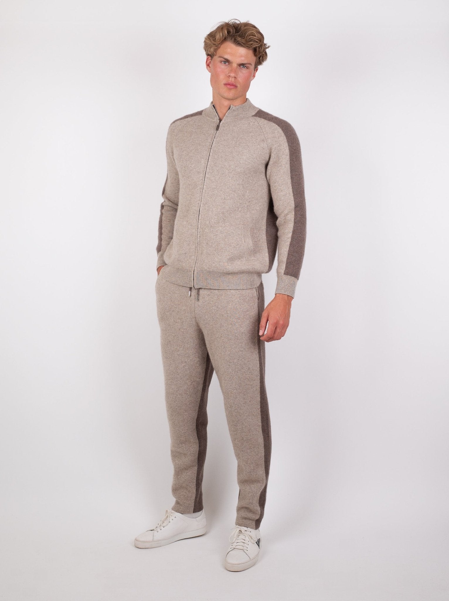 Cashmere Multi - Color Jogger Set - Louvelle