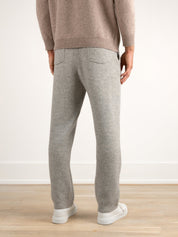 Wool Straight - Leg Sweatpants - Louvelle
