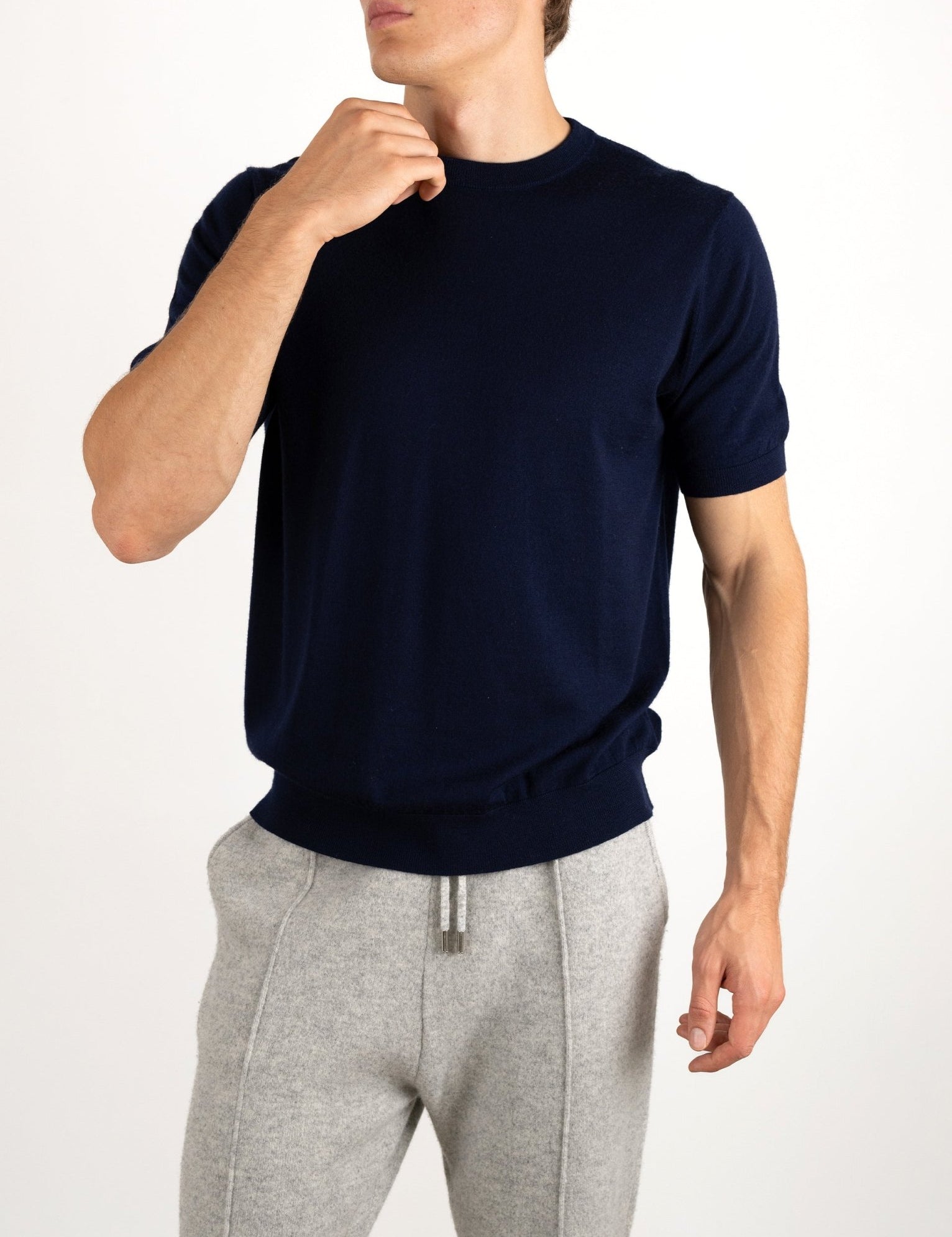 Casual Wool T-Shirt - Louvelle