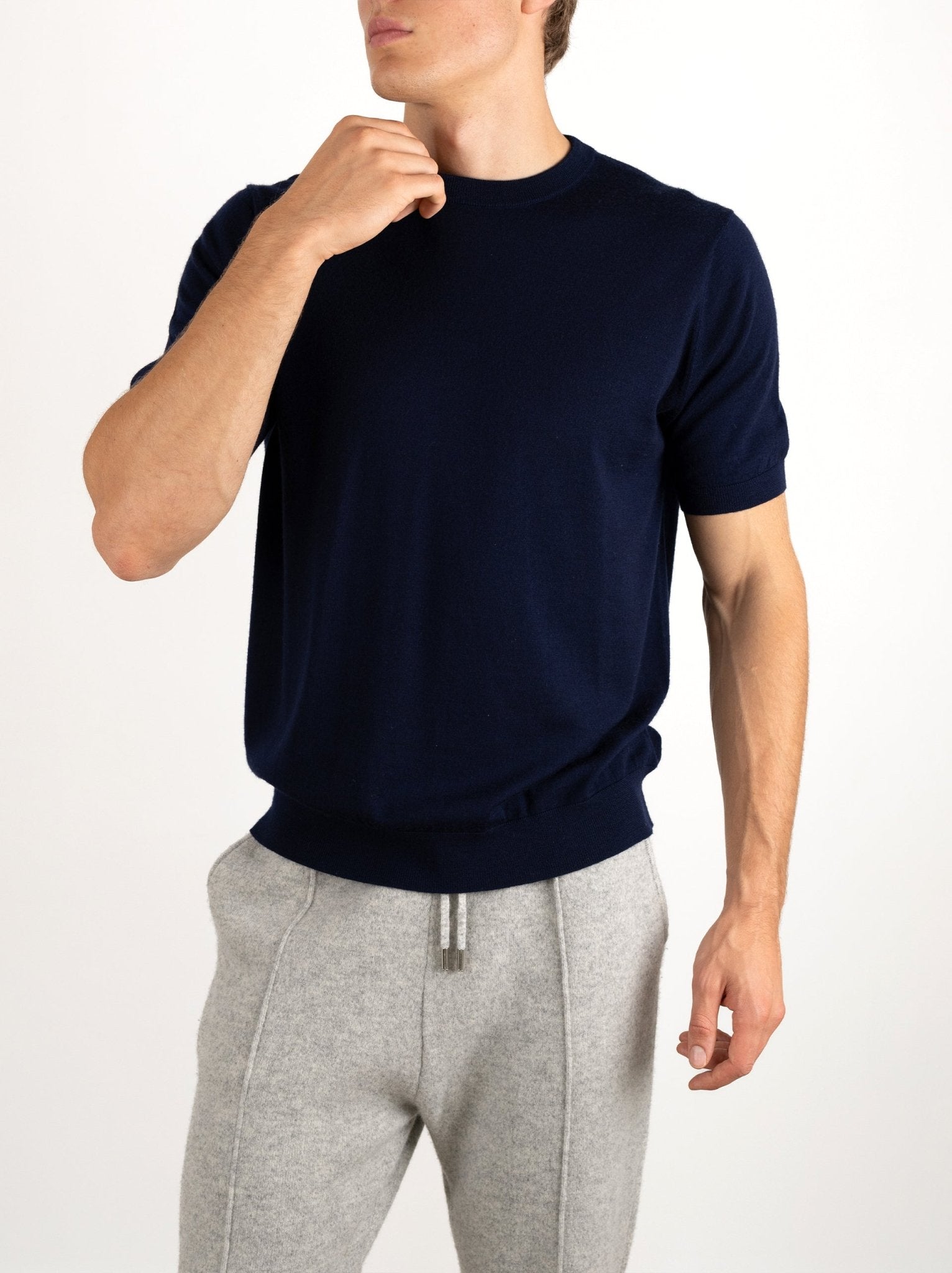Casual Wool T-Shirt - Louvelle