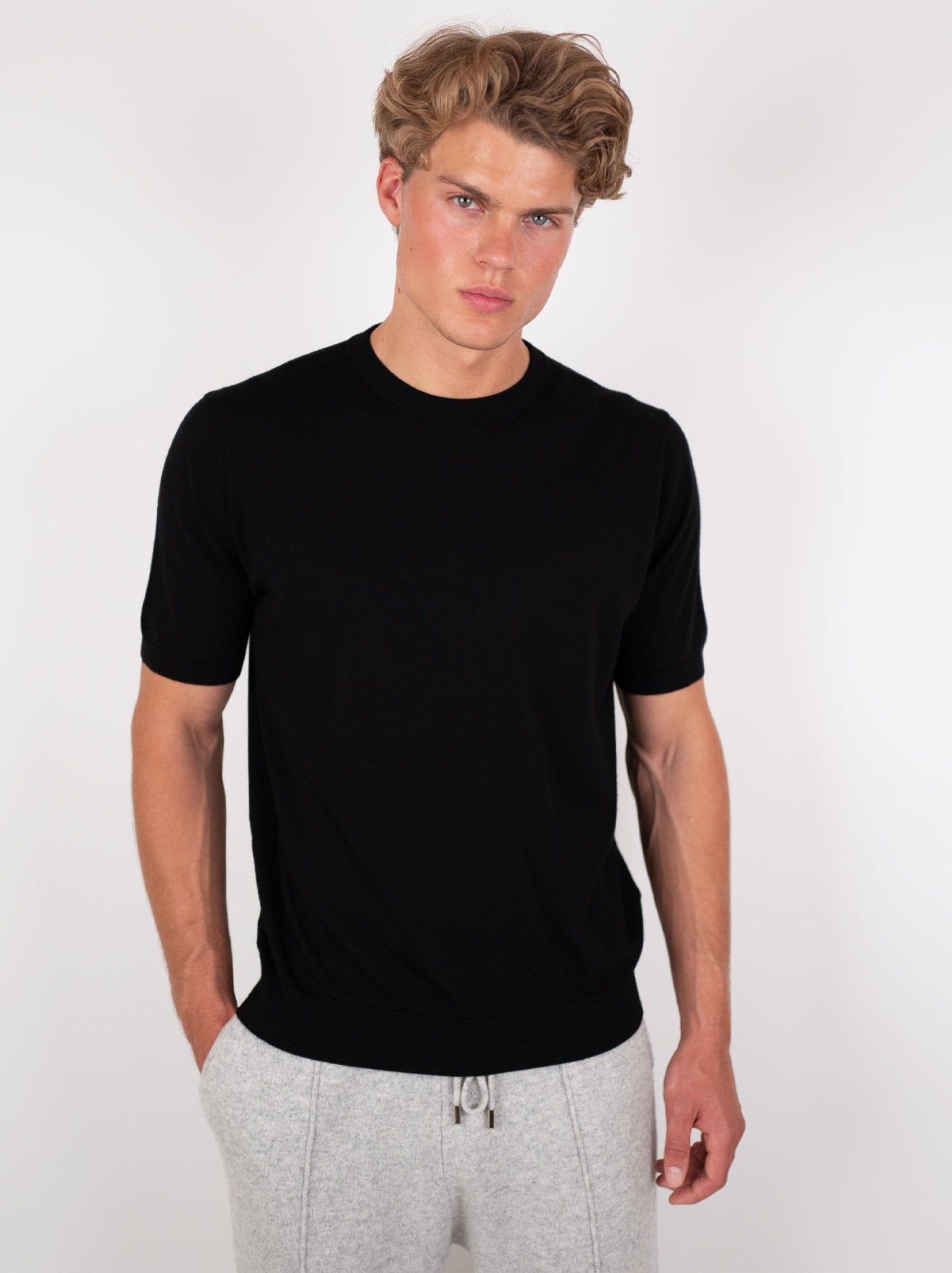 Casual Wool T-Shirt - Louvelle