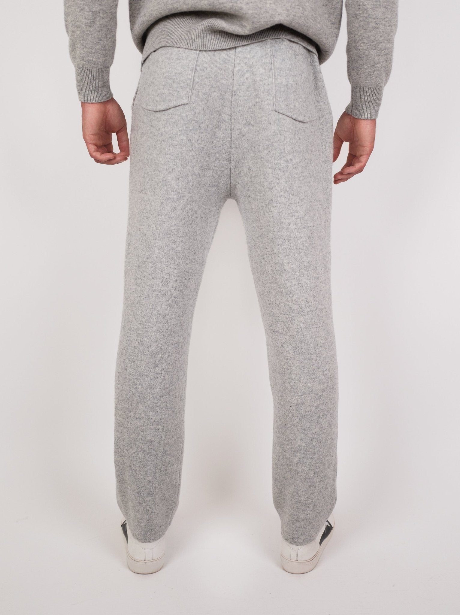Wool Straight - Leg Sweatpants - Louvelle