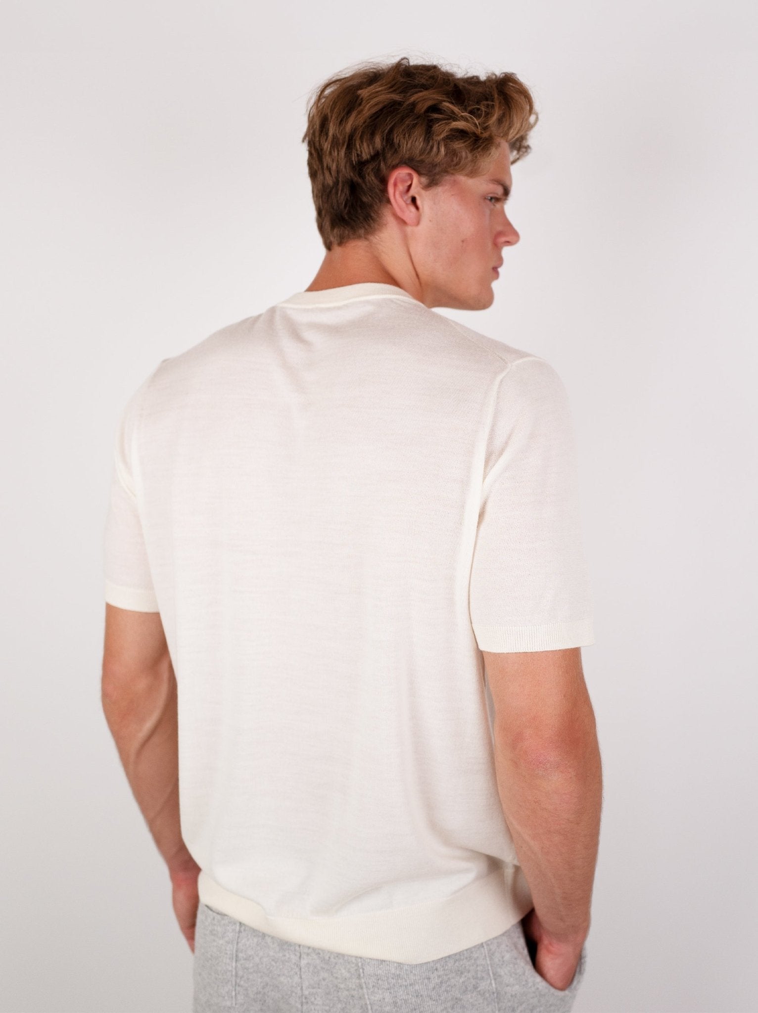 Casual Wool T-Shirt - Louvelle