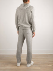 Zip - Up Wool Hoodie Comfort Set - Louvelle