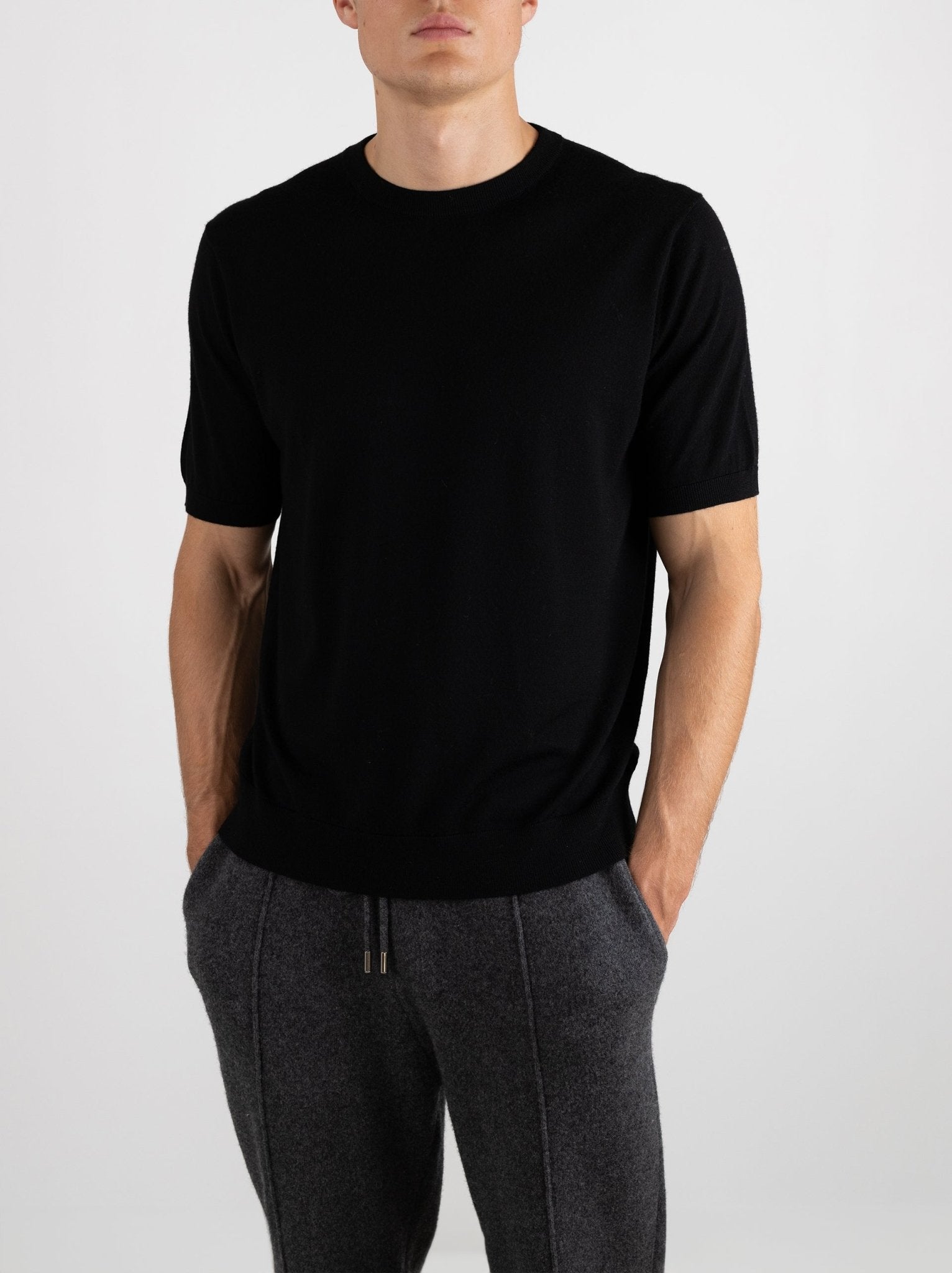 Casual Wool T-Shirt - Louvelle